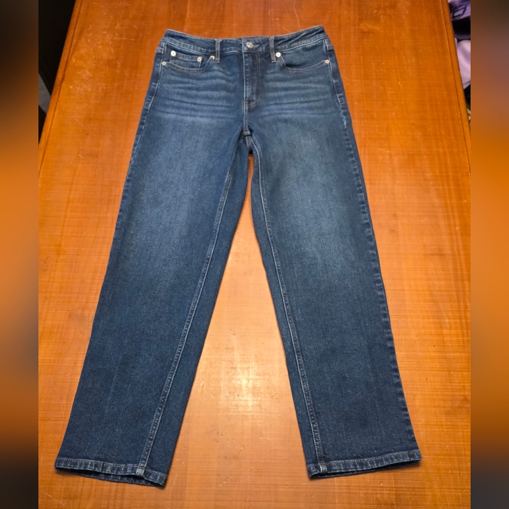Calvin Klein Jeans Men's Dark Blue Straight Jeans